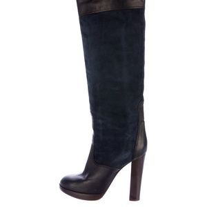 CHLOÉ Suede Knee-High Boots